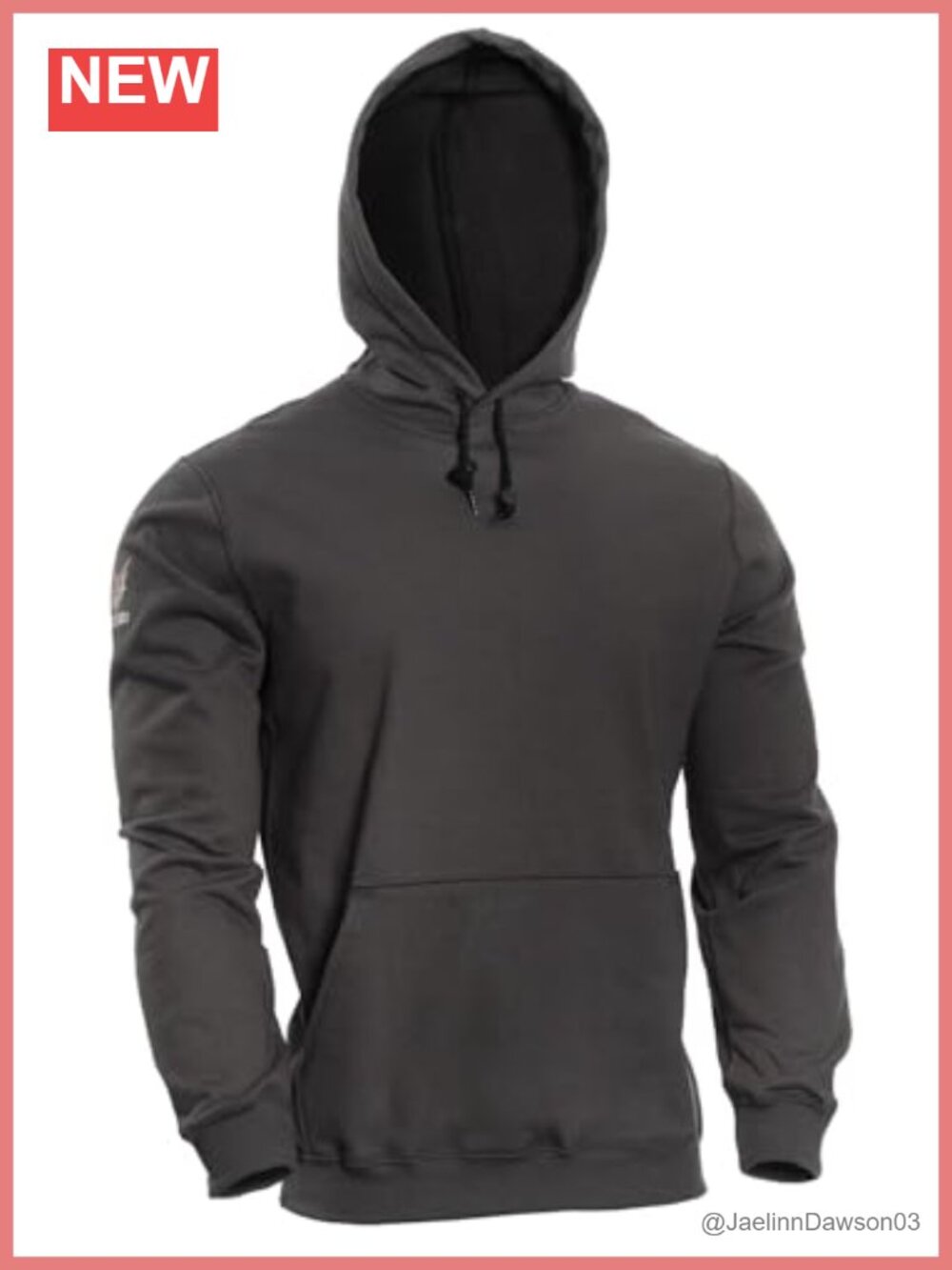 FR Pullover Hoodie Heavyweight Fleece CAT 2 Arc Flash Work Sweatshirt